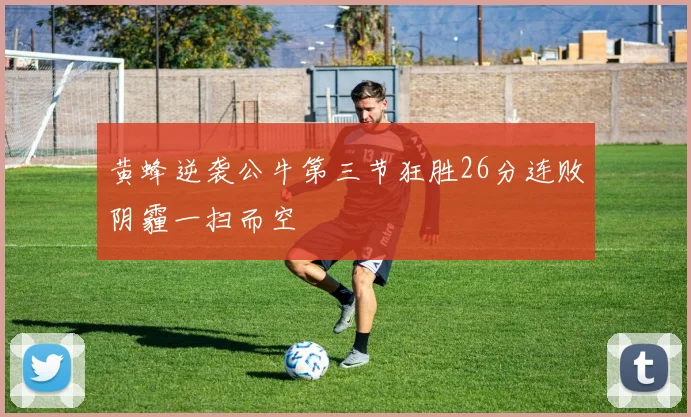 黄蜂逆袭公牛第三节狂胜26分连败阴霾一扫而空