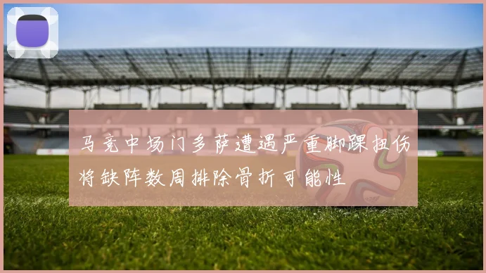 马竞中场门多萨遭遇严重脚踝扭伤将缺阵数周排除骨折可能性